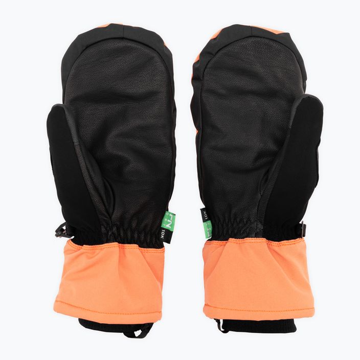 Oakley B1B Mittes soft orange snowboard glove 2