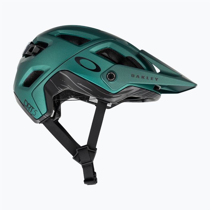 Oakley Drt5 Maven EU satin viridian/grey duality swirl bike helmet 4