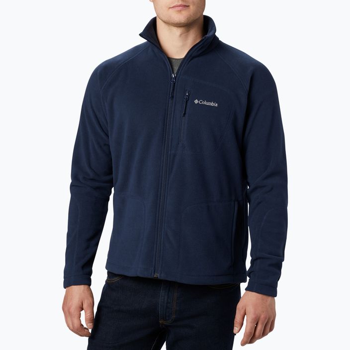 Columbia Fast Trek II men's fleece sweatshirt navy blue 1420421