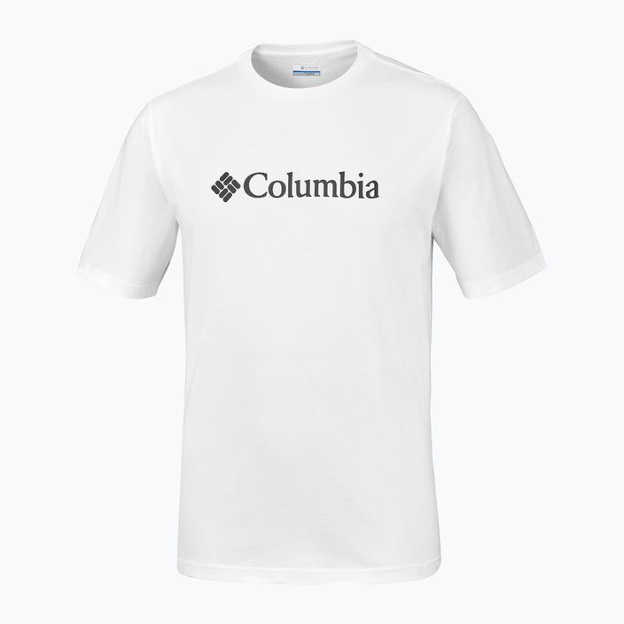 Columbia CSC Basic Logo men's trekking shirt white 1680053100 6