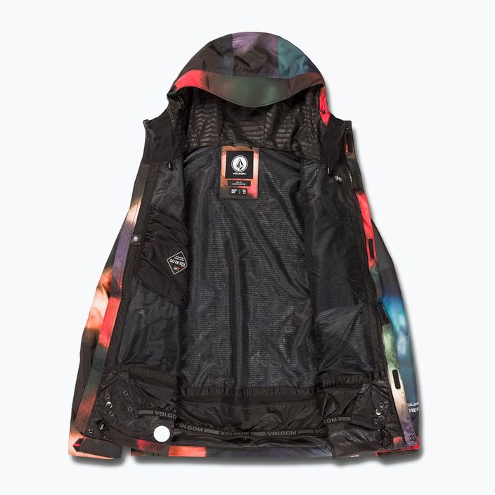 Men's Volcom L Gore Tex coloured snowboard jacket G0652217-MLT 7