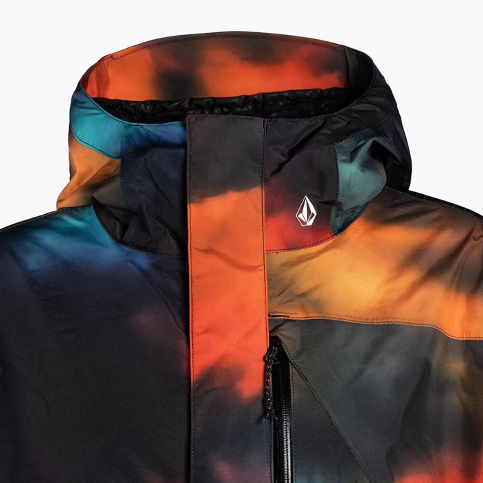 Men's Volcom L Gore Tex coloured snowboard jacket G0652217-MLT 3