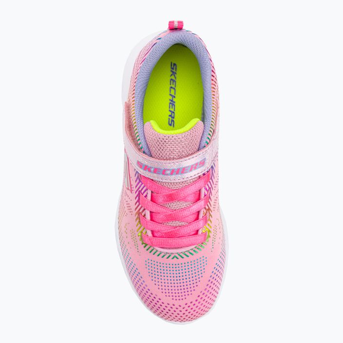 SKECHERS Go Run 600 Shimmer Speeder children's training shoes light pink/multi 6