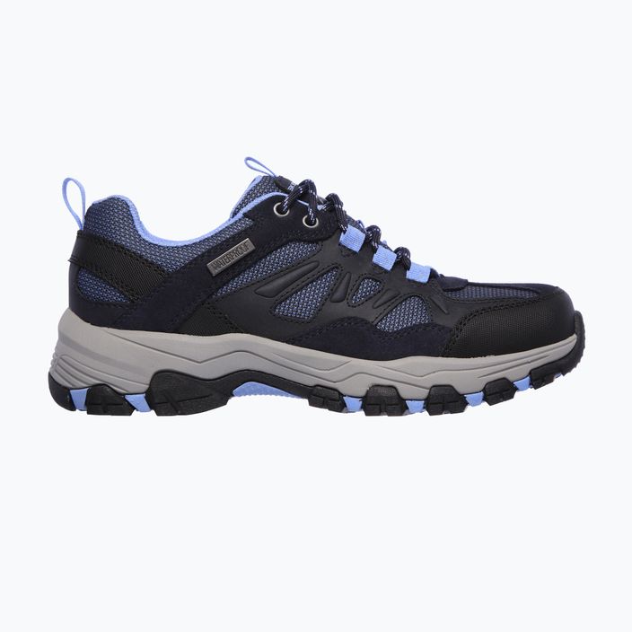 Women's trekking shoes SKECHERS Selmen West Highland navy/gray 8