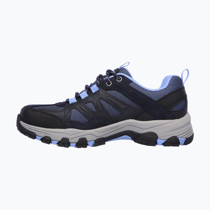 Women's trekking shoes SKECHERS Selmen West Highland navy/gray 9