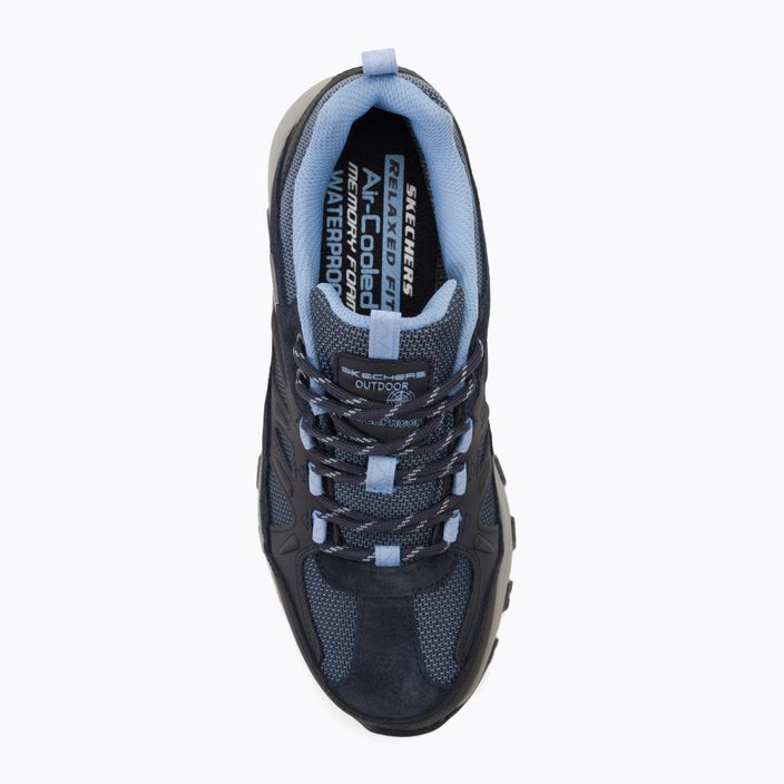 Women's trekking shoes SKECHERS Selmen West Highland navy/gray 6