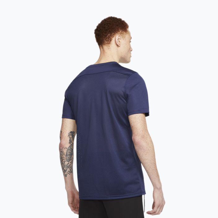 Nike Dry-Fit Park VII men's football shirt navy blue BV6708-410 2