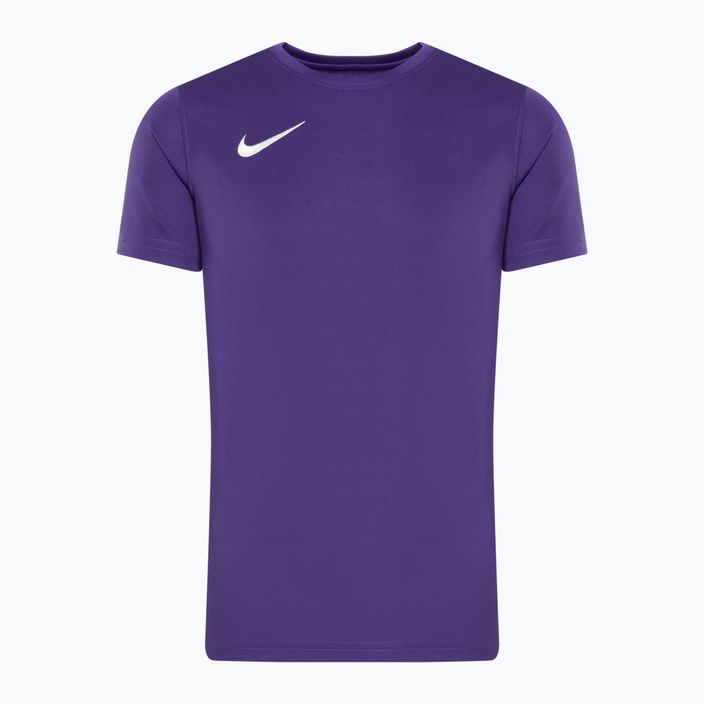 Nike Dri-FIT Park VII Jr court purple/white children's football shirt