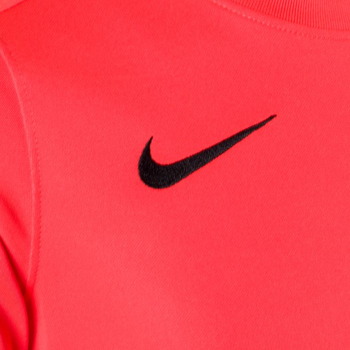 Nike Dri-FIT Park VII SS bright crimson/black children's football shirt 3