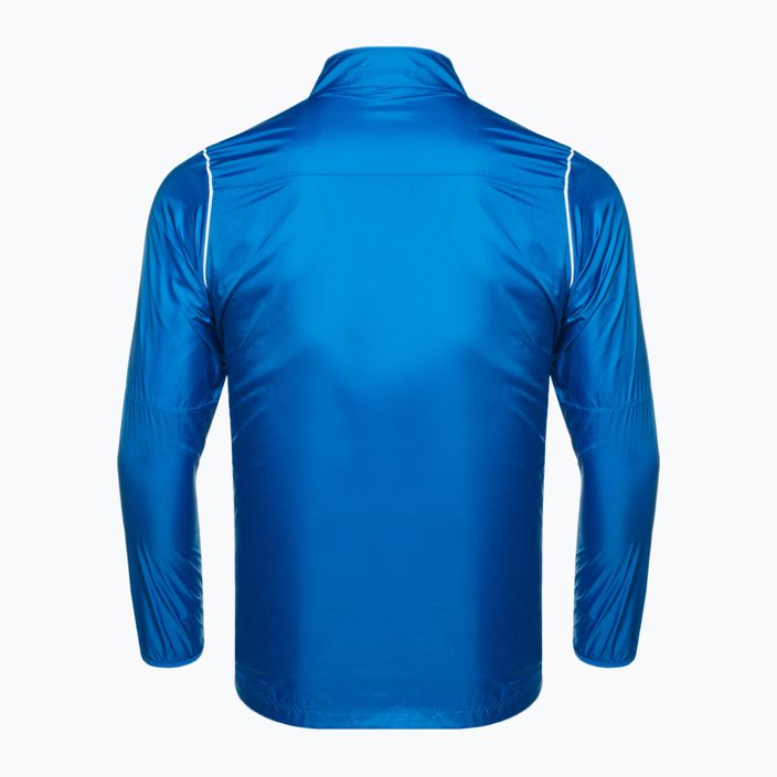 Men's football jacket Nike Park 20 Rain Jacket royal blue/white/white 2