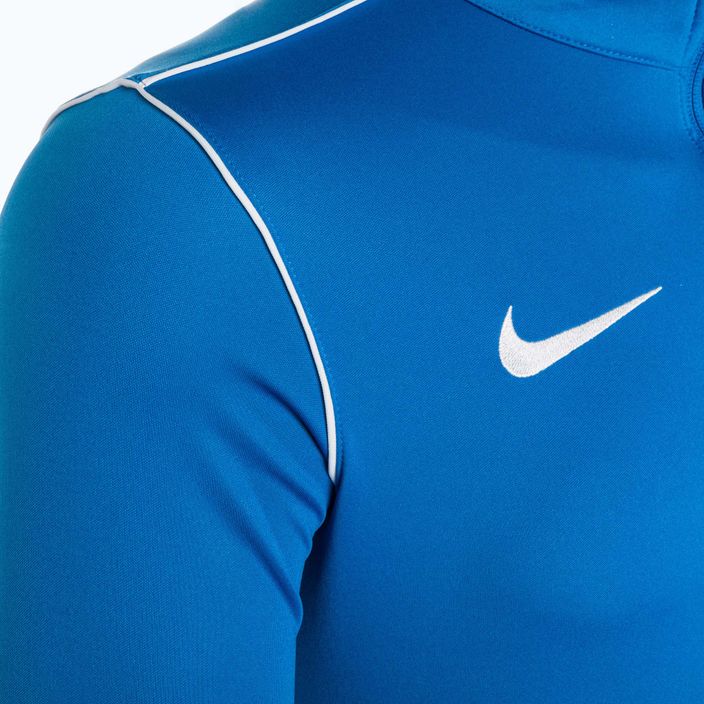 Men's Nike Dri-FIT Park 20 Knit Track football sweatshirt royal blue/white/white 3
