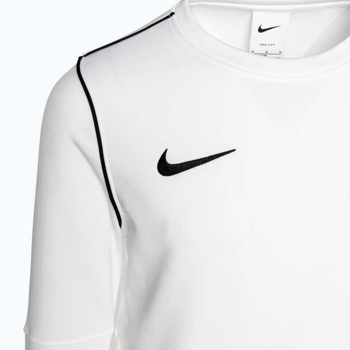 Nike Dri-FIT Park 20 Crew white/black/black children's football sweatshirt 3