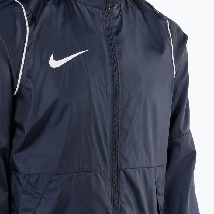 Children's football jacket Nike Park 20 Rain Jacket obsidian/white/white 3