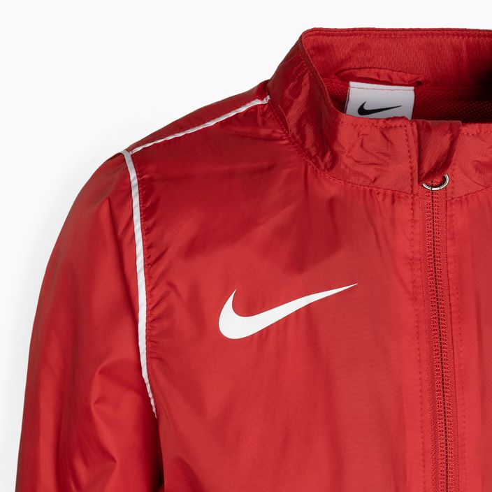 Children's football jacket Nike Park 20 Rain Jacket university red/white/white 3