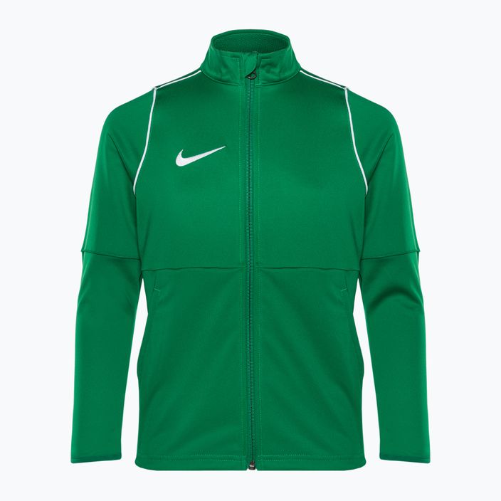 Nike Dri-FIT Park 20 Knit Track pine green/white children's football sweatshirt