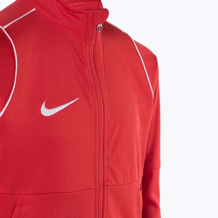 Nike Dri-FIT Park 20 Knit Track university red/white/white children's football sweatshirt 3