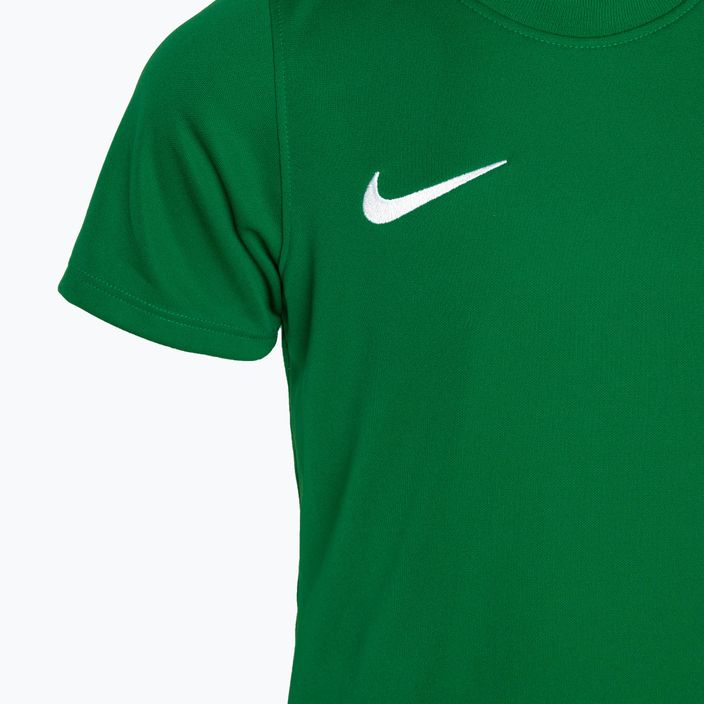 Nike Dri-FIT Park Little Kids football set pine green/pine green/white 4