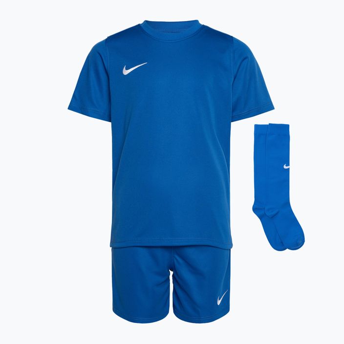 Nike Dri-FIT Park Little Kids football set royal blue/royal blue/white