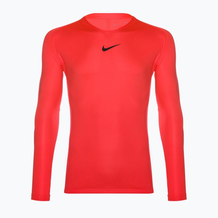 Men's Nike Dri-FIT Park First Layer LS bright crimson/black thermoactive longsleeve