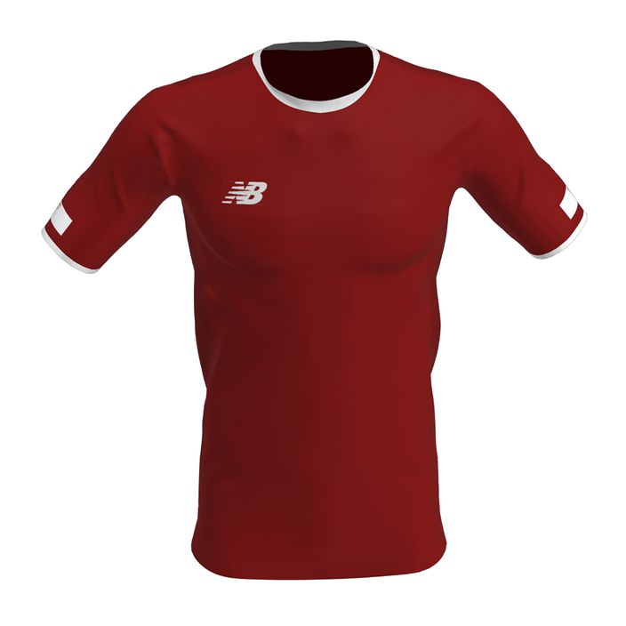 New Balance Turf children's football shirt maroon NBEJT9018 2