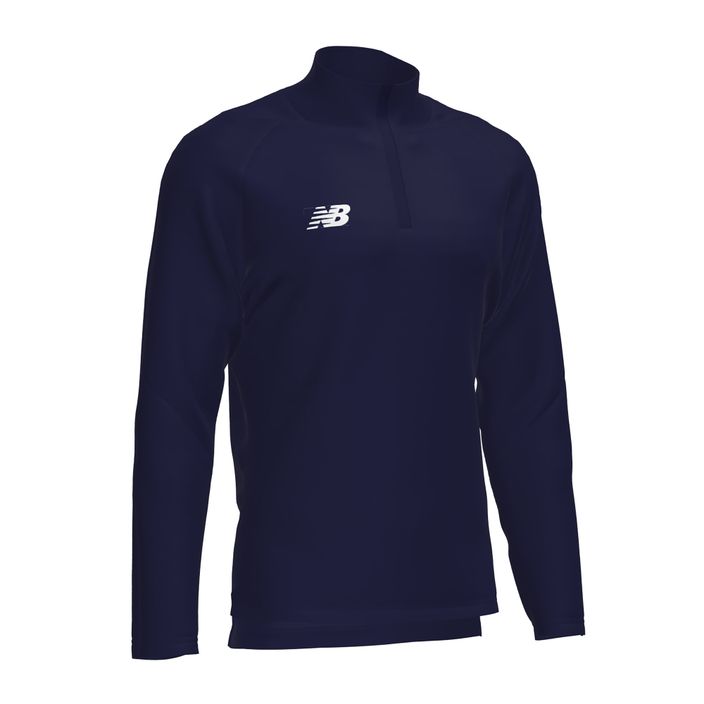 Children's football sweatshirt New Balance Training 1/4 Zip Knitted navy blue NBEJT9035 2