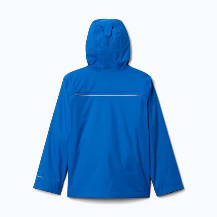 Columbia Watertight children's membrane rain jacket blue 1580641 7