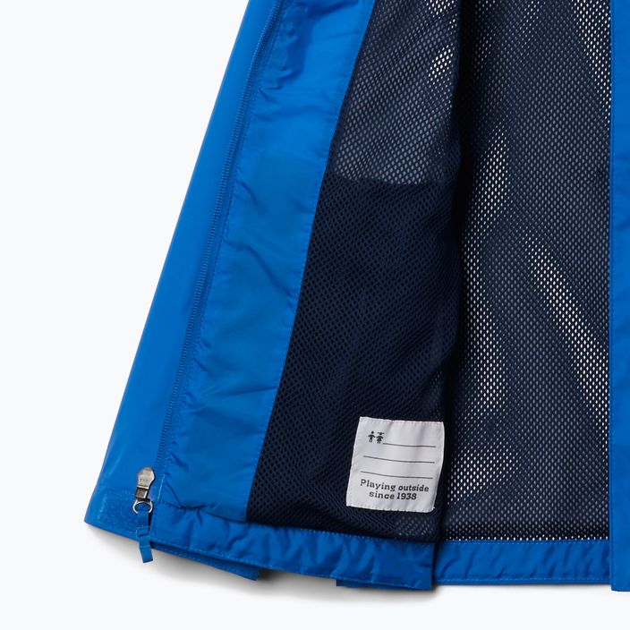 Columbia Watertight children's membrane rain jacket blue 1580641 8