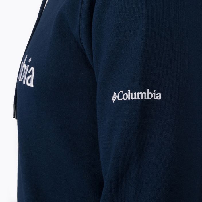 Columbia CSC Basic Logo II men's trekking sweatshirt in navy blue 1681664 9