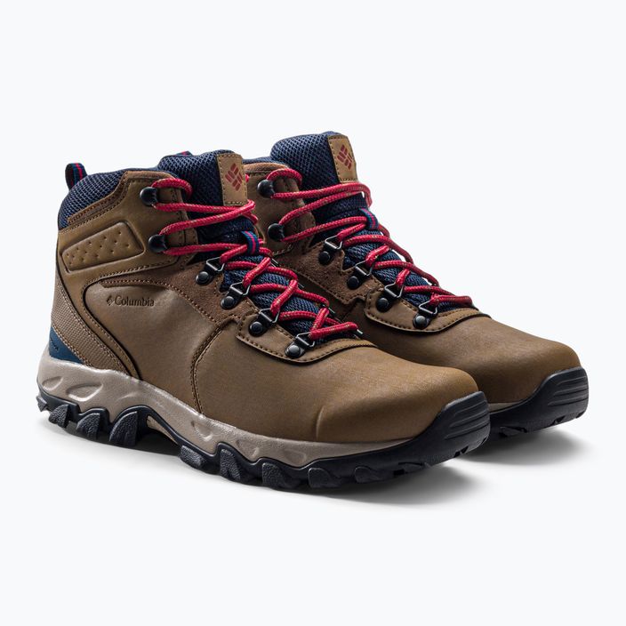 Columbia Newton Ridge Plus II Wp men's trekking boots light brown 1594731 5