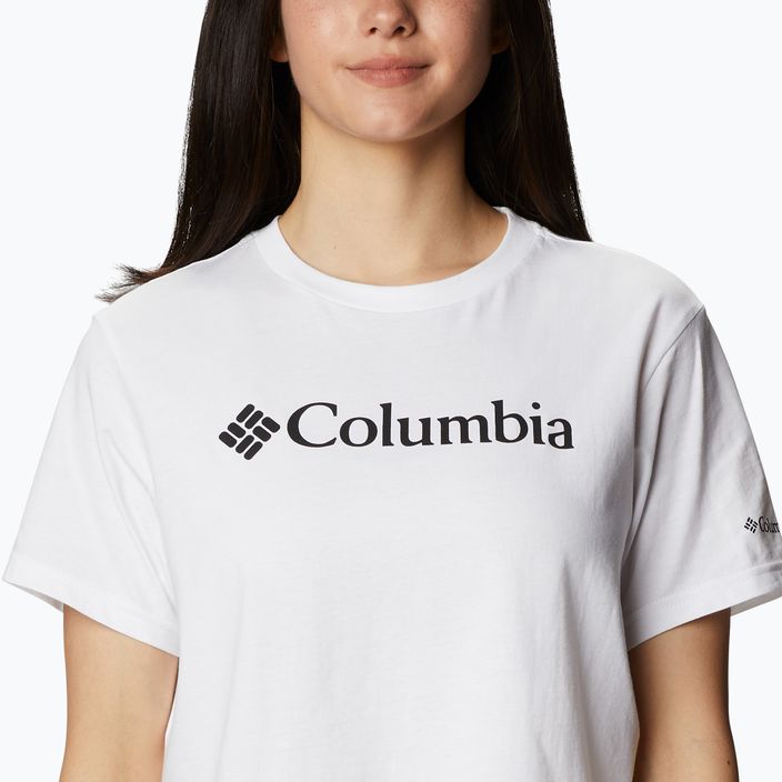 Columbia women's North Cascades Cropped trekking shirt white 1930051101 5
