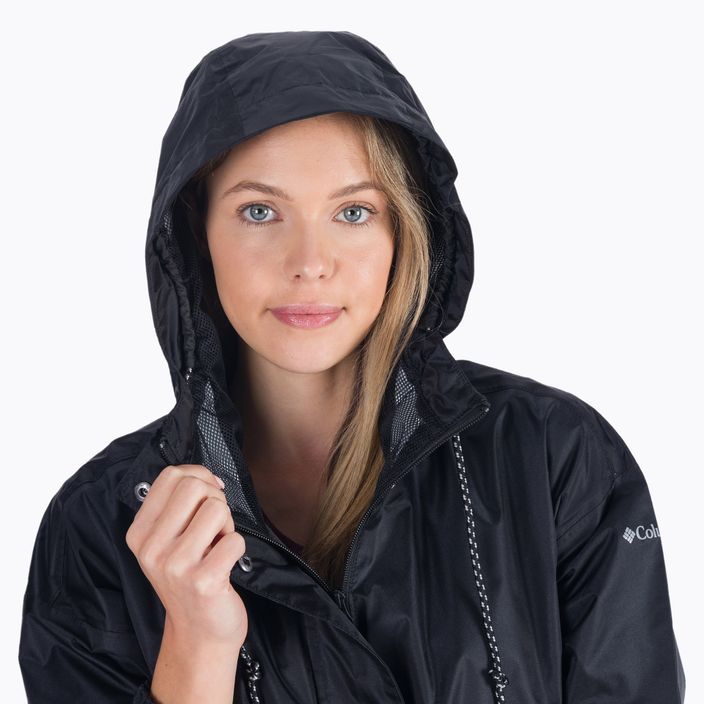 Columbia Splash Side 10 women's rain jacket black 1931651 6