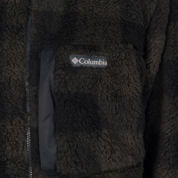 Columbia men's Winter Pass Print Fleece sweatshirt black 1866565 10