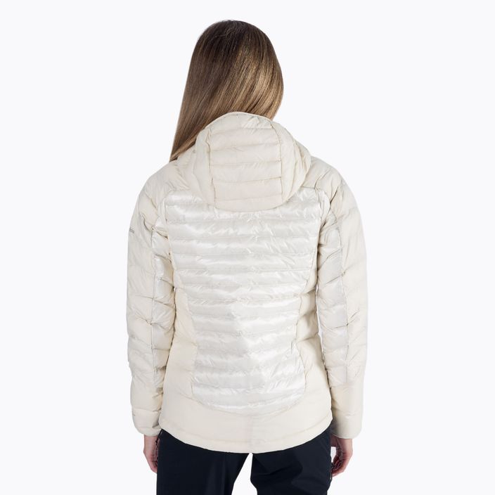 Columbia women's Labyrinth Loop Hooded down jacket white 1955323 3