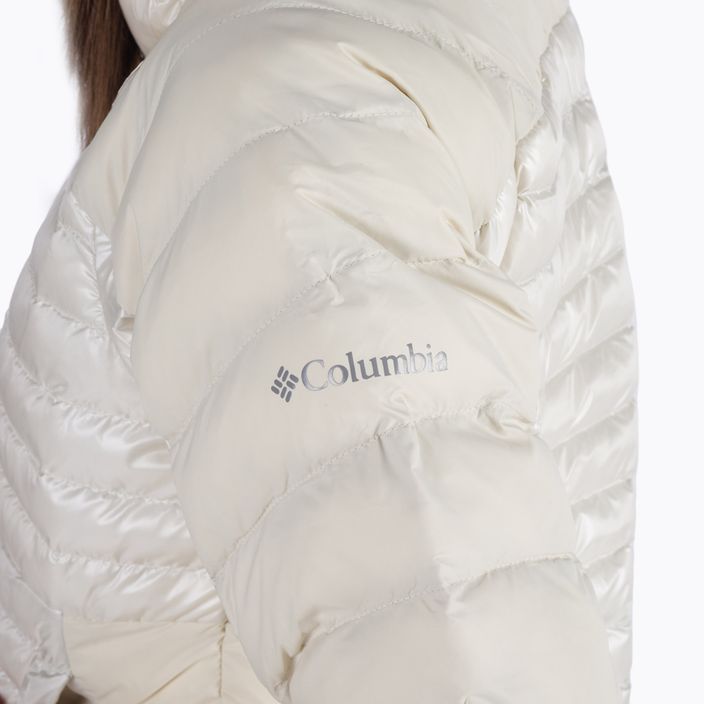Columbia women's Labyrinth Loop Hooded down jacket white 1955323 5