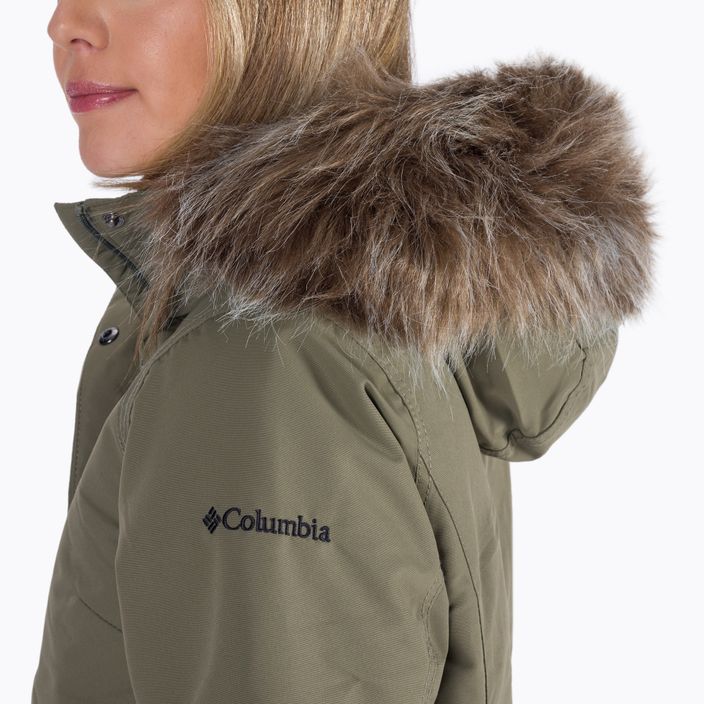 Women's winter jacket Columbia Little Si Insulated Parka green 1957693 4