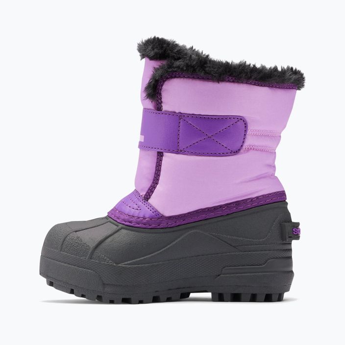 Sorel Snow Commander children's snow boots gumdrop/purple violet 8