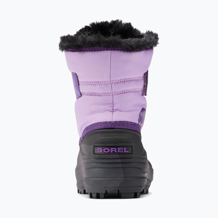 Sorel Snow Commander gumdrop/purple violet children's snow boots 10