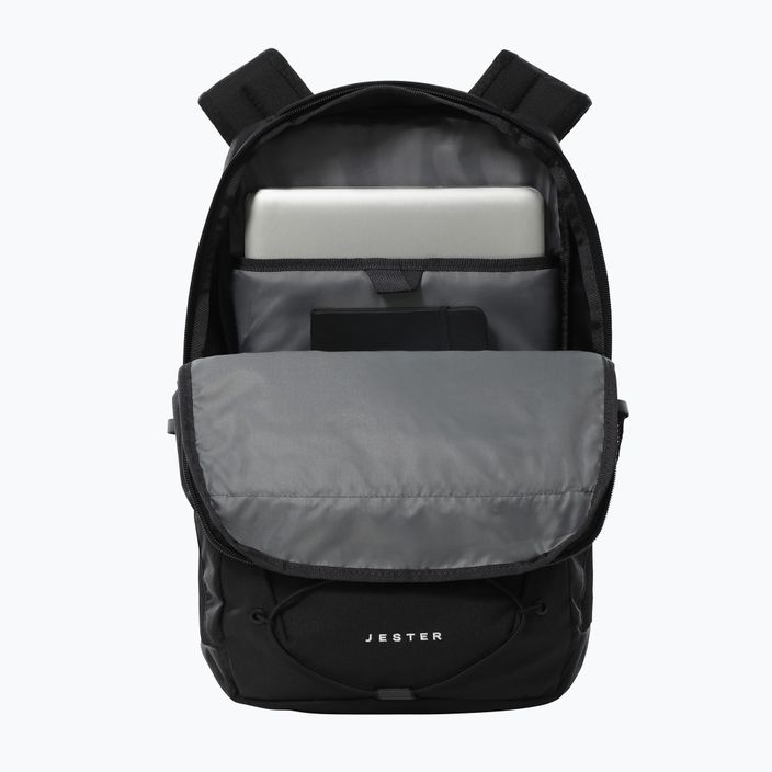 The North Face Jester 28 l black urban backpack 4