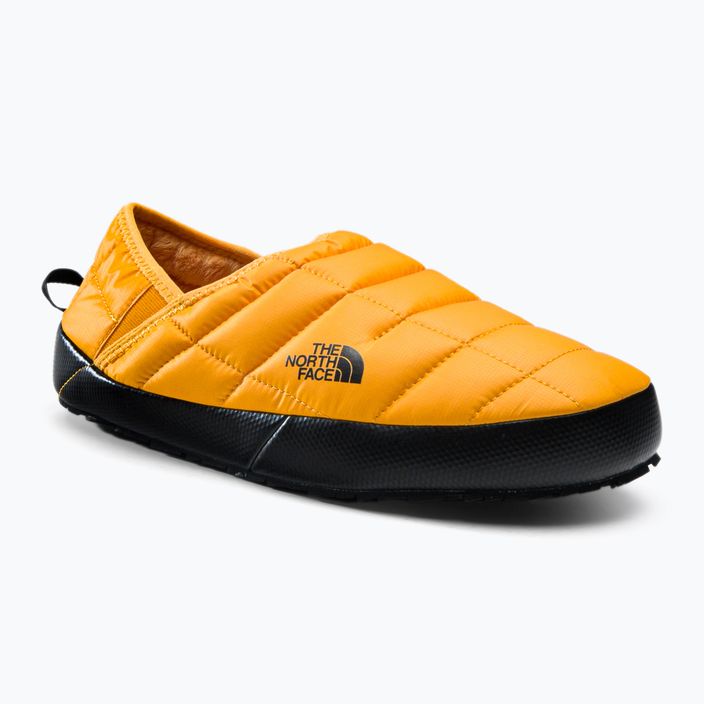 Men's slippers The North Face Thermoball Traction Mule yellow NF0A3UZNZU31