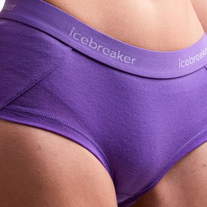 Icebreaker women's thermal boxer shorts Sprite Hot magic 5