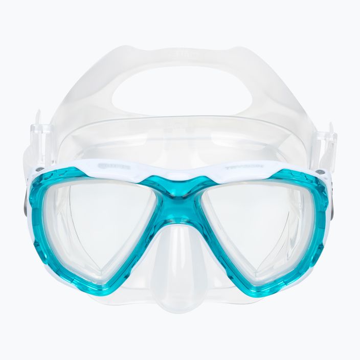 Mares Trygon snorkelling mask clear blue 411262 2