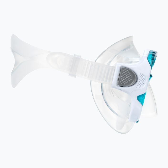 Mares Trygon snorkelling mask clear blue 411262 3