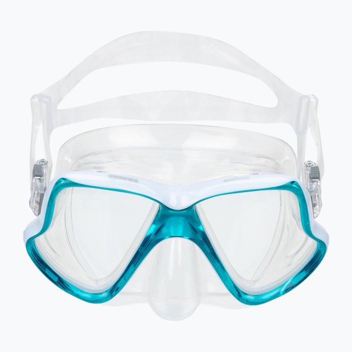 Mares Wahoo snorkelling mask clear blue 411238 2