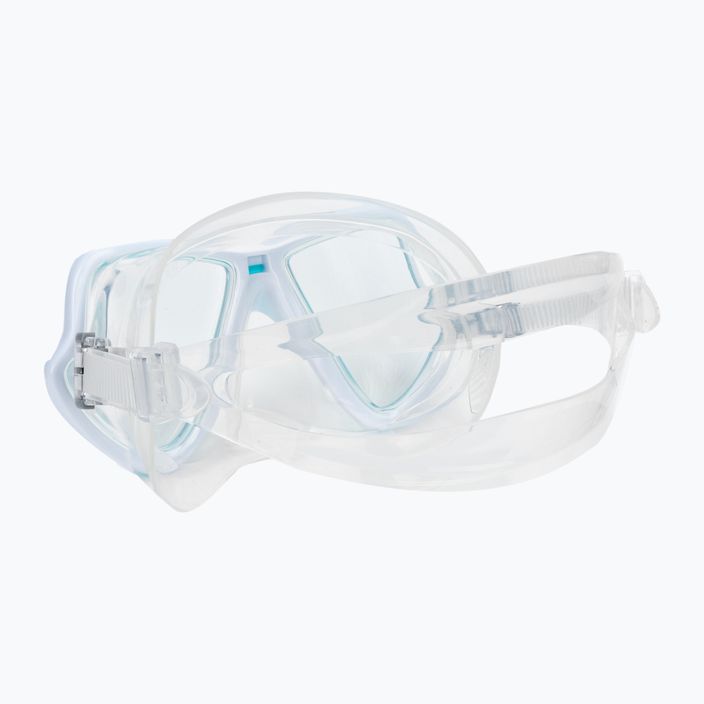 Mares Wahoo snorkelling mask clear blue 411238 4