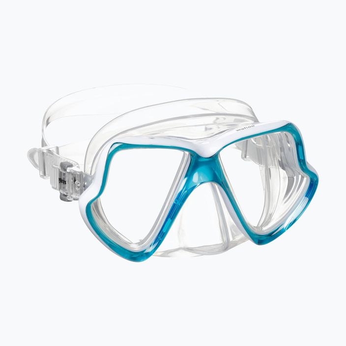 Mares Wahoo snorkelling mask clear blue 411238 6
