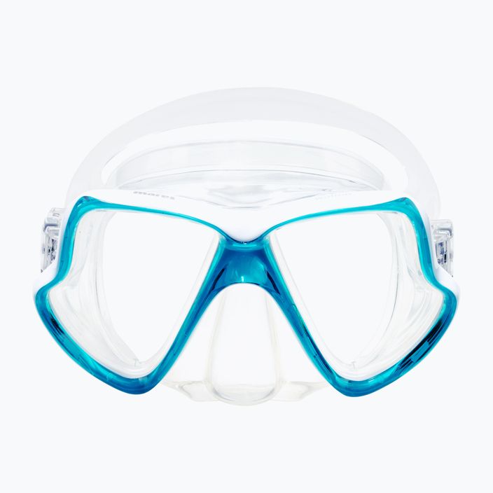 Mares Wahoo snorkelling mask clear blue 411238 7