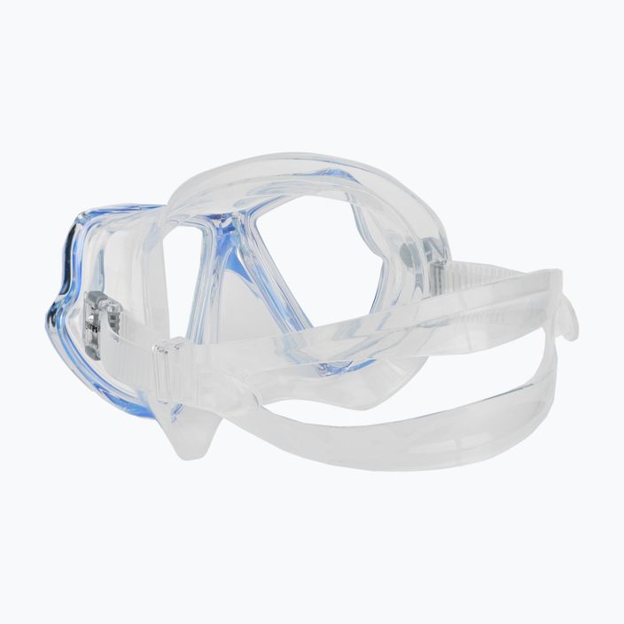 Mares Wahoo snorkelling mask clear and navy blue 411238 4