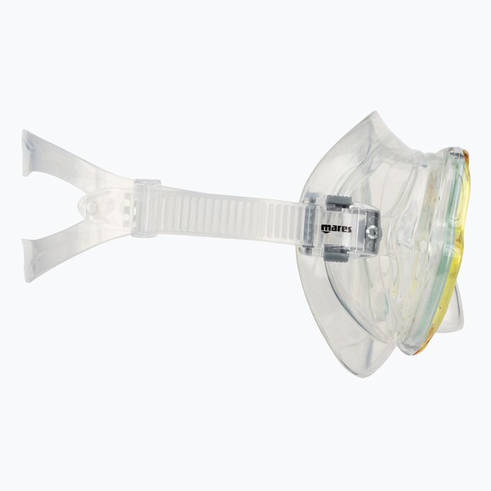 Mares Wahoo snorkelling mask clear yellow 411238 3