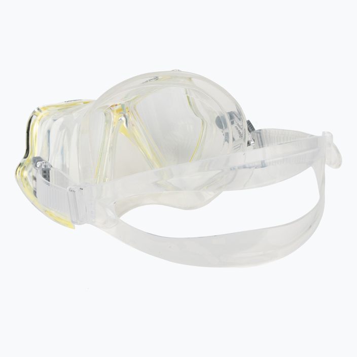 Mares Wahoo snorkelling mask clear yellow 411238 4