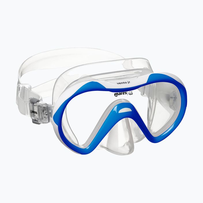 Mares Vento SC snorkelling mask clear blue 411240 6